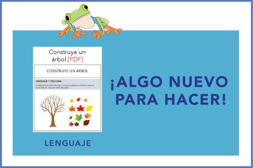 Algo Nuevo Para Hacer! Construye un árbol
